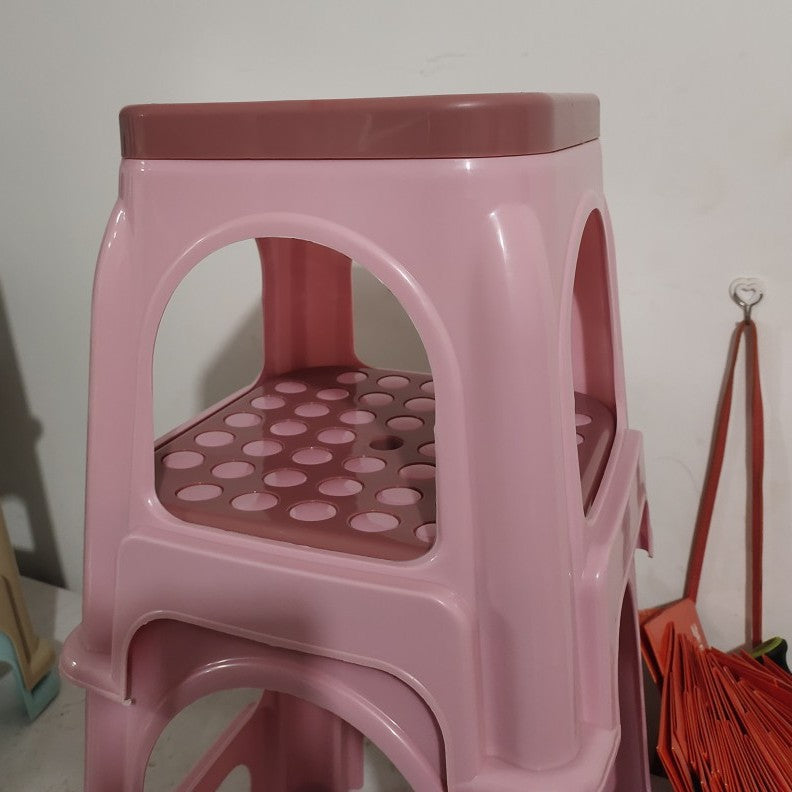 Plastic stool household adult thickened square stool