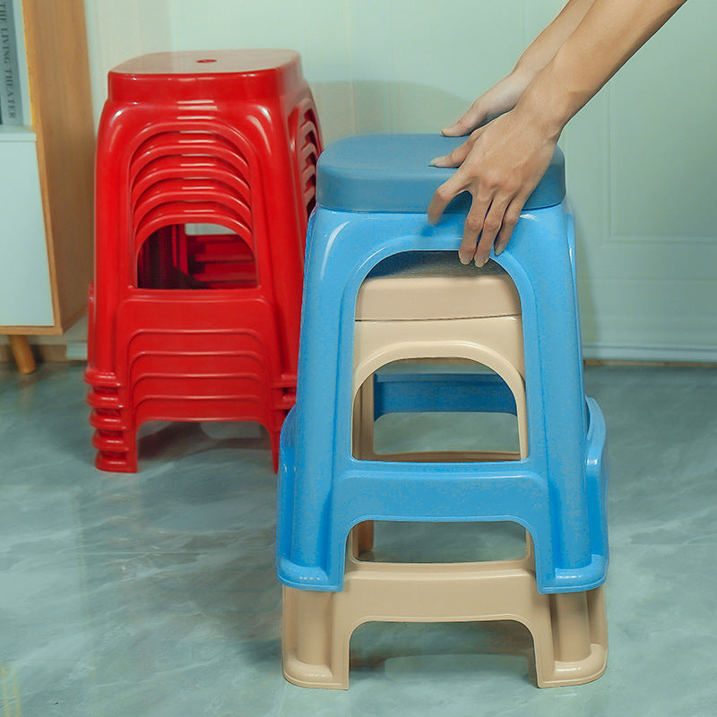 Household plastic bench