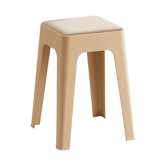 Plastic stool thickened