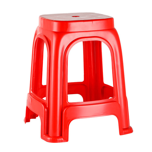 Plastic stool for shoe stool